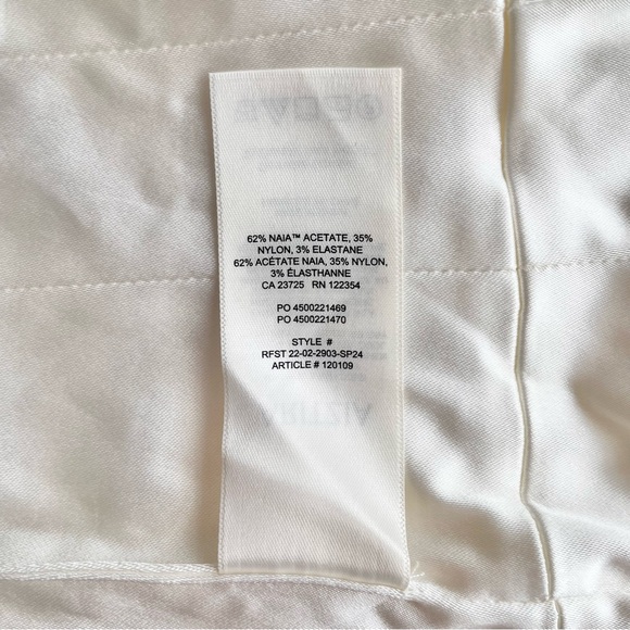 NWOT Aritzia Ten Shine Satin Bustier - Picture 3 of 4